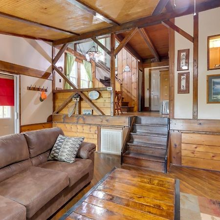 Mountaintop Ellijay Cabin With Private Hot Tub Exteriér fotografie