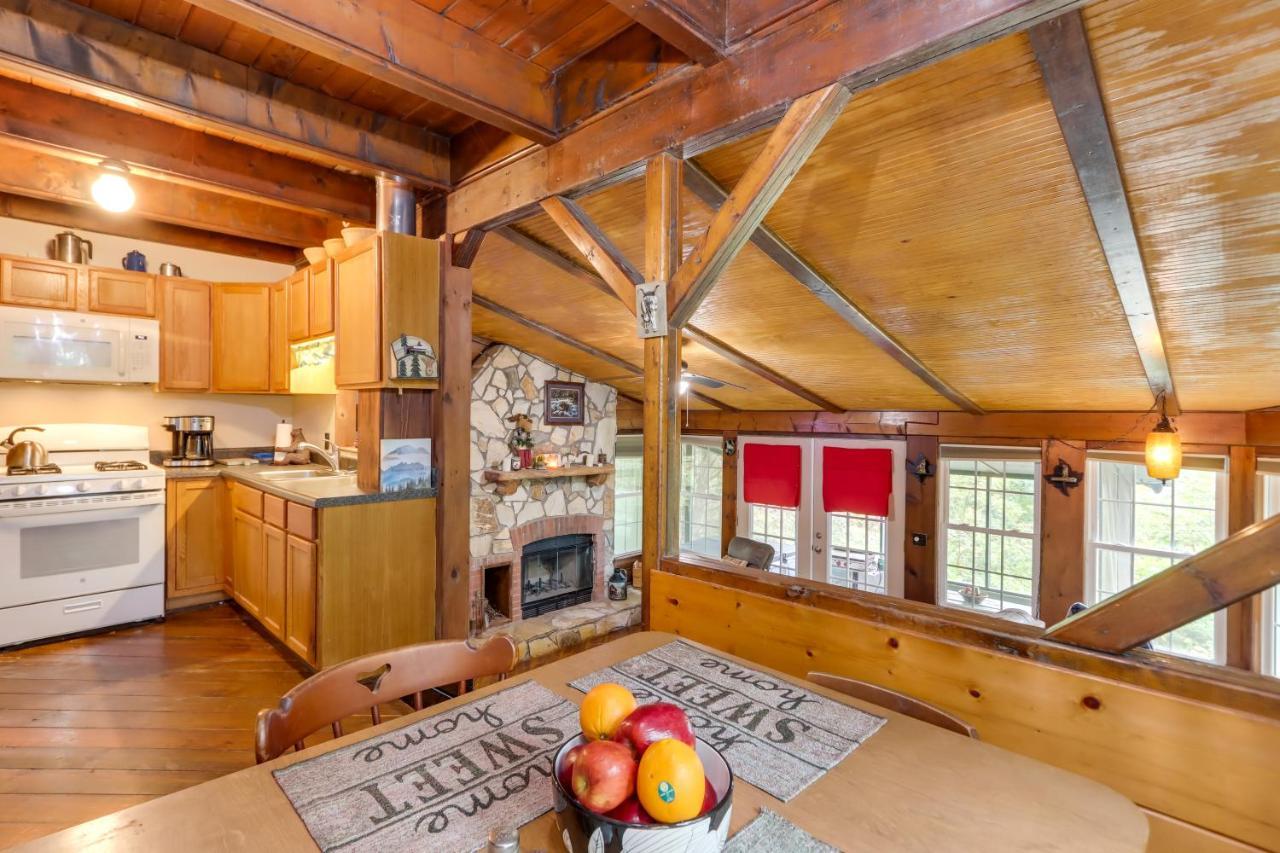 Mountaintop Ellijay Cabin With Private Hot Tub Exteriér fotografie