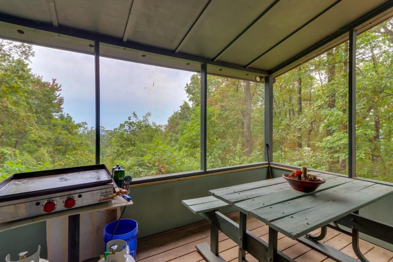 Mountaintop Ellijay Cabin With Private Hot Tub Exteriér fotografie