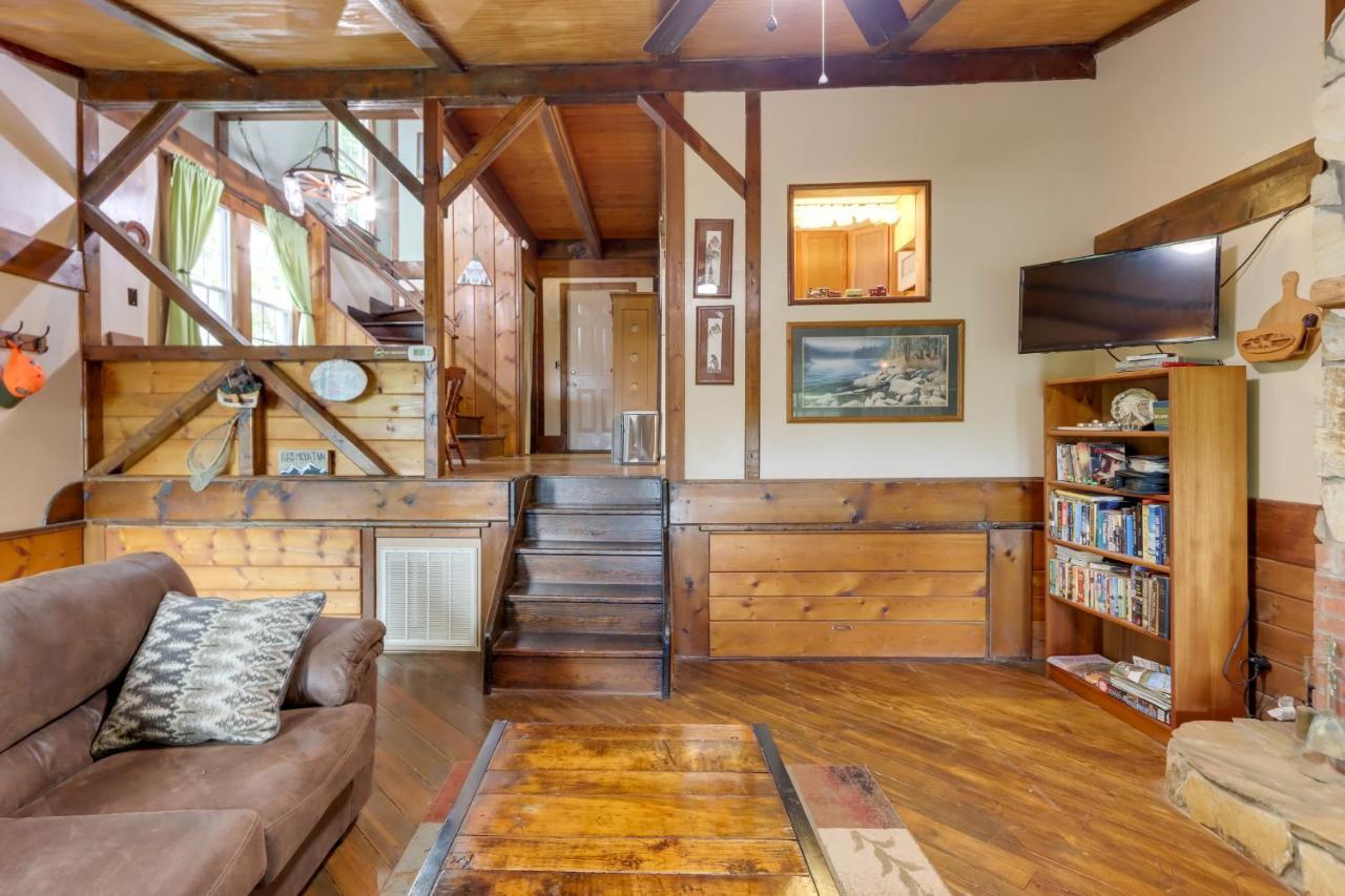 Mountaintop Ellijay Cabin With Private Hot Tub Exteriér fotografie
